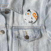 De Circus Ronde Button 5,7 Cm (In situ)