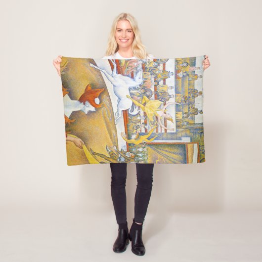 De Circus, Seurat Fleece Deken (In situ)