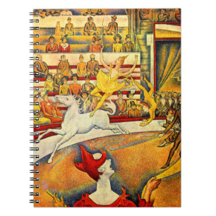 De Circus van Georges Seurat, Kunst Notitieboek