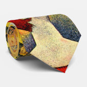 De Circus van Georges Seurat,  Kunst Stropdas (Opgerold)