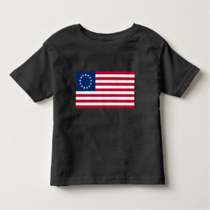 De cirkel van sterren, Amerikaanse vlag - Betsy Ro Kinder Shirts