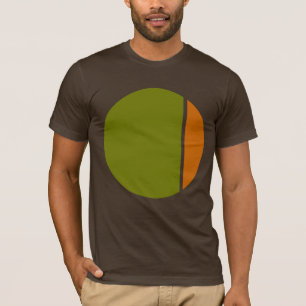 de cirkels van de kleurenverbrijzeling t-shirt