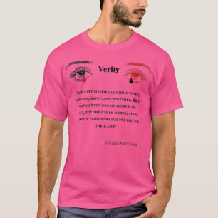 De citaten van de Verity van het boektokcadeau van T-shirt