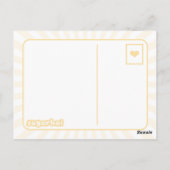 De Citroen Cupcake van Kawaii Briefkaart (Achterkant)