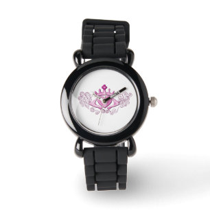 De Claddagh (roze) Horloge