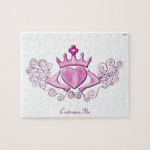 De Claddagh (roze) Legpuzzel