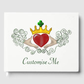 De Claddagh (volledige kleur) Gastenboek (Voorkant)