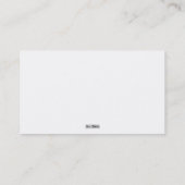 De Claddagh (volledige kleur) Visitekaartje (Achterkant)