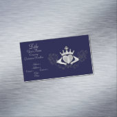 De Claddagh (zilver) Magnetisch Visitekaartje (Voorbeeld)