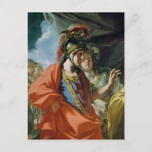 De clementie van Alexander de Grote Briefkaart