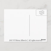 De cliënten briefkaart (Achterkant)