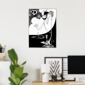 De Climax door Aubrey Beardsley Poster (Thuiskantoor)