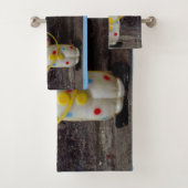 De clown bad handdoek (Insitu)