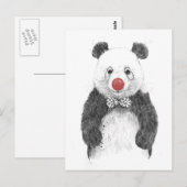 De clown briefkaart (Voorkant / Achterkant)