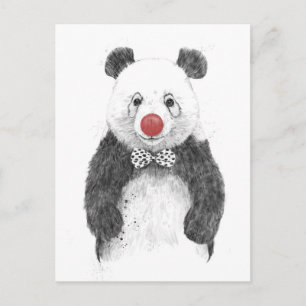 De clown briefkaart