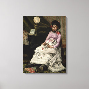 De clown canvas afdruk