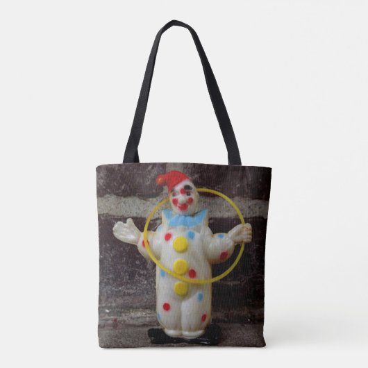 De clown draagtas (Achterkant)