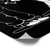 De clown en de geest dansen poster (Hoek)