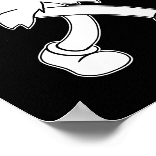 De Clown Ghost Sheet Ghost Poster (Hoek)