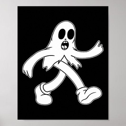 De Clown Ghost Sheet Ghost Poster (Voorkant)