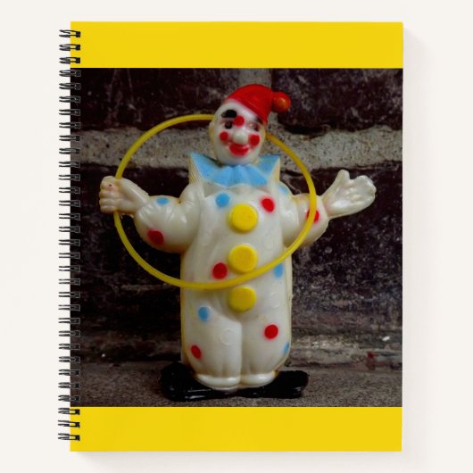 De clown notitieboek (Voorkant)