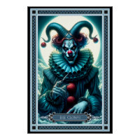 De Clown Tarot Kaart