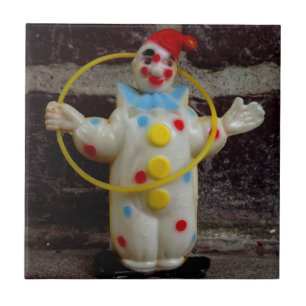 De clown tegeltje