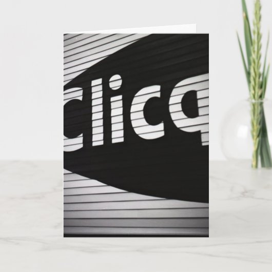 De Club van Clicquot Kaart (Voorkant)