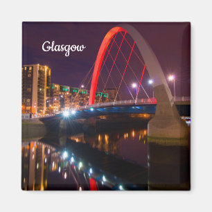 De Clyde Arc, Glasgow, Schotland Magnet Magneet