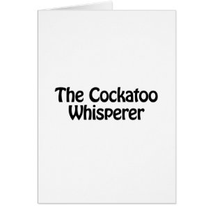 de cockatoifluisteraar