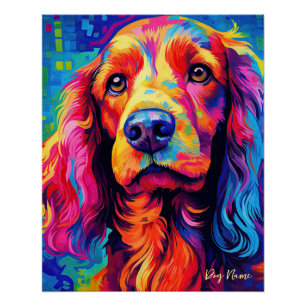 De Cocker Spaniel Dog 005 - Zetton Ziana Perfect Poster