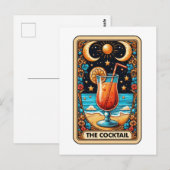 De Cocktail Tarot Kaart (Voorkant / Achterkant)