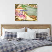De cocons sorteren canvas afdruk (Insitu (Slaapkamer))