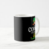 De Code Leprechaun St Patricks Dag Matching Koffiemok (Voorkant rechts)