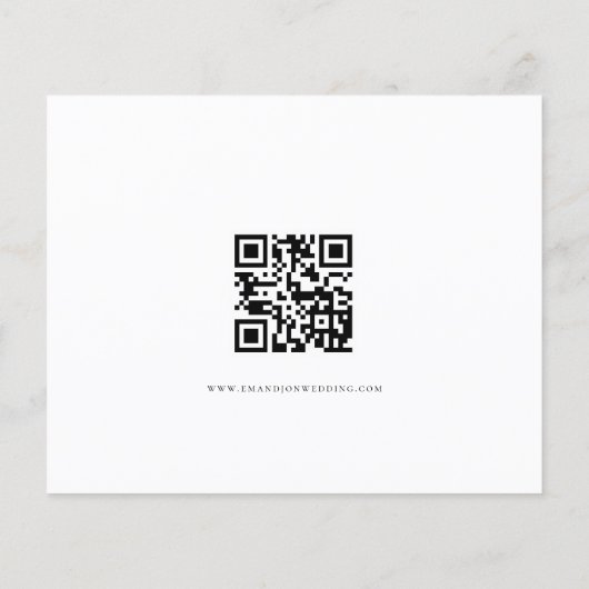 De code QR van het manuscript van de begroting bin (Achterkant)