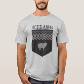 de code schapen - IJsland T-shirt (Voorkant)