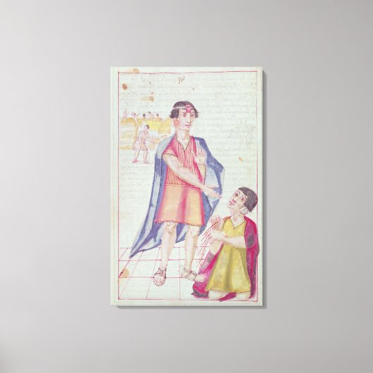 De Codice Murua Canvas Afdruk (Voorkant)