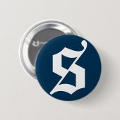 De codicologische pincode ronde button 5,7 cm (Voorkant /achterkant)