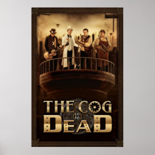 De Cog is dood - Steam City Poster