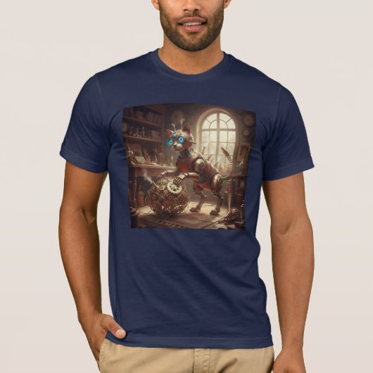 De Cogsworth Kitty T-shirt (Voorkant)