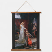 De colade van Edmund Blair Leighton Hangend Wandkleed (Voorkant)