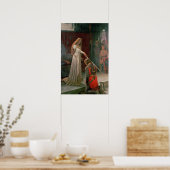 De colade van Edmund Blair Leighton - poster (Keuken)