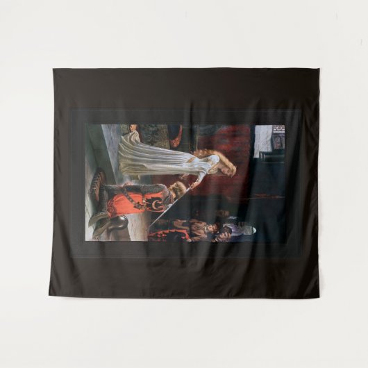 De colade van Edmund Blair Leighton Wandkleed (Voorkant (horizontaal))