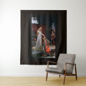 De colade van Edmund Blair Leighton Wandkleed (In situ)