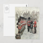 De Coldstream Guards in de Tower Briefkaart (Voorkant / Achterkant)