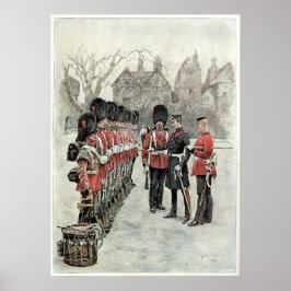 De Coldstream Guards in de Tower Poster