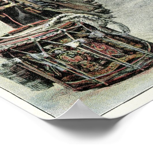 De Coldstream Guards in de Tower Poster (Hoek)