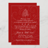 De collectieve Uitnodigingen van de Partij van de (Voorkant / Achterkant)