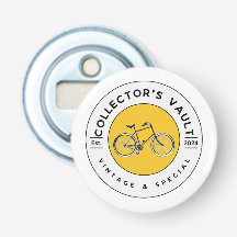 De Collector's Vault Logo Badge Bottle Opener