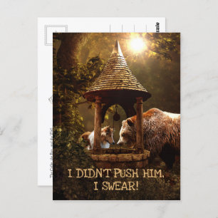 De Collie, de Jongen en de Lieve hemel. Briefkaart